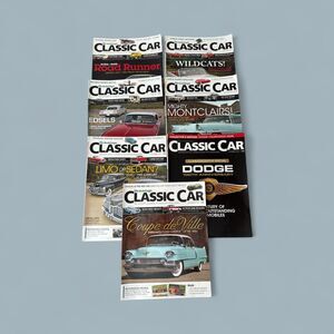 2014 Hemmings Classic Car Magazine Lot of 7 Issues Apr–Dec Vintage Autos